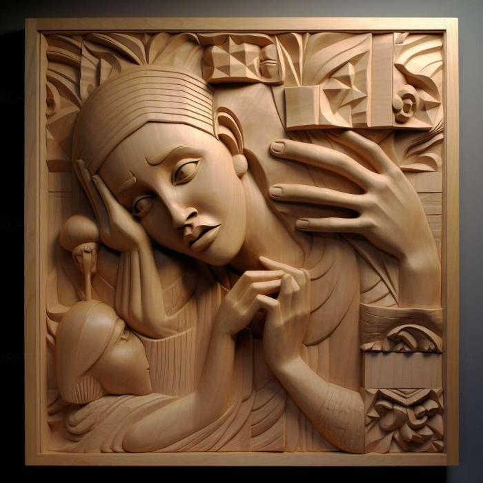 نموذج ثلاثي الأبعاد لآلة CNC 3D Art 